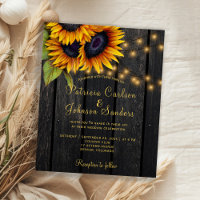 Lumières rustiques tournesol grange bois mariage b