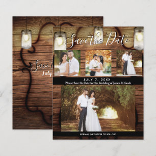 Papier Lumières suspendues rustiques Mariage Photo Enregi