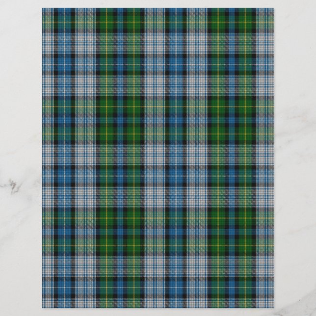 Papier MacNeil / McNeil Clan Robe Tartan (Devant)