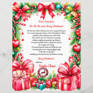 Papier Magical Personalized Letter from Santa Claus