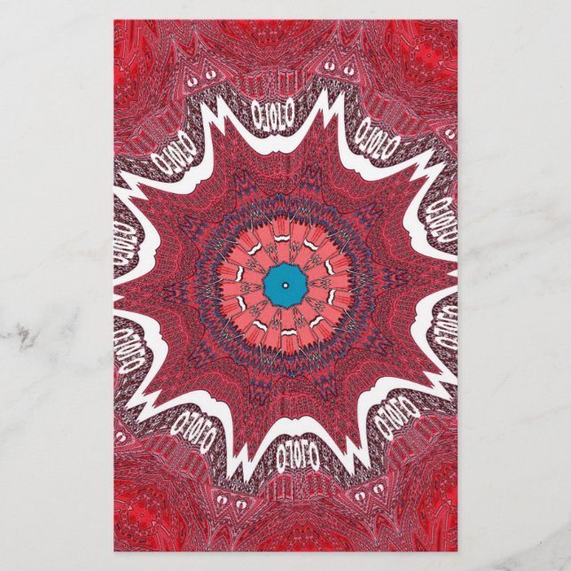 Papier Magnifique Belle Sindhi ethnique Tribal Imprimé ve (Devant)