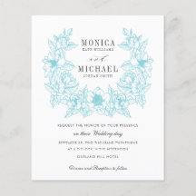 MAGNOLIA Couronne BUDGET Chic AQUA Mariage
