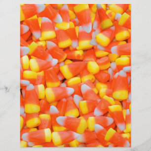 Papier maïs-bonbon halloween