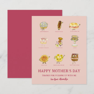 Papier Maman Merci Pour La Journée Des Mères Drôle Qui Di