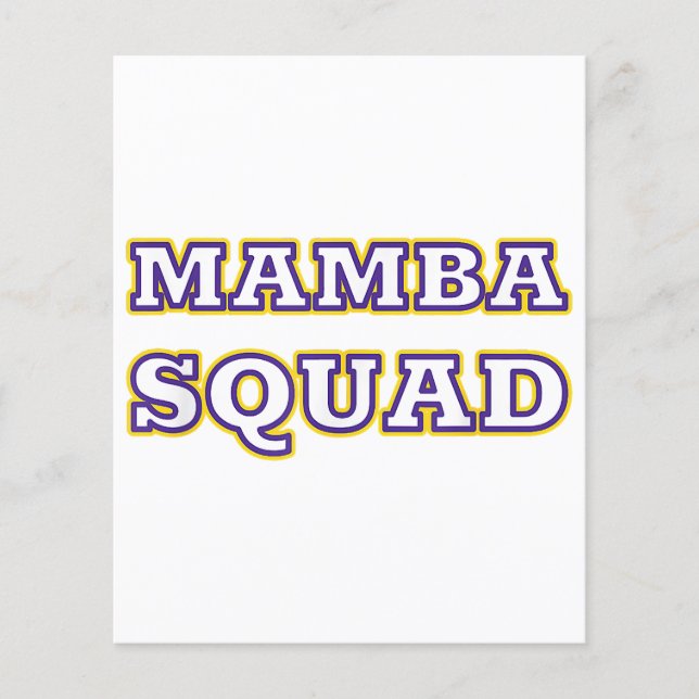 Papier Mamba Squad drôle Vêtements pour Amateur de serpen (Devant)