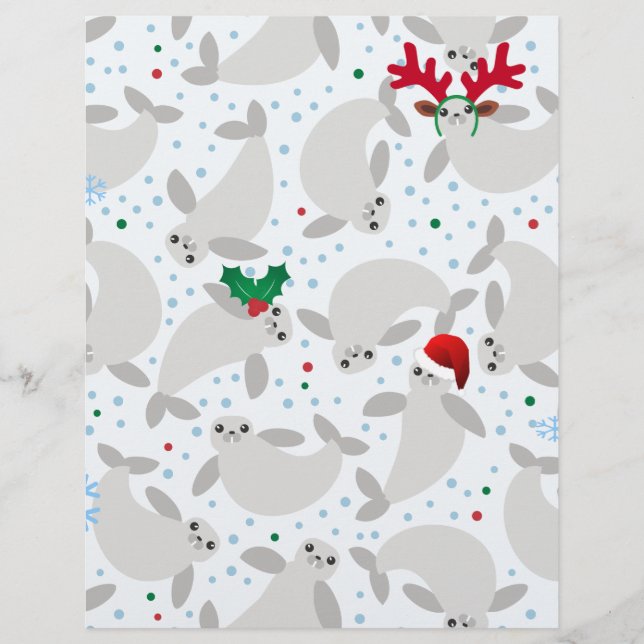 Papier manat de noël (Devant)