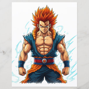 Papier manga hero otaku web merch decal