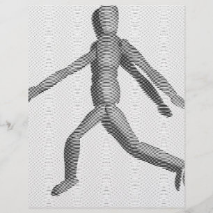 Papier Mannequin humain en bois