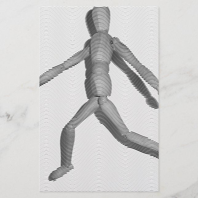 Papier Mannequin humain en bois (Devant)