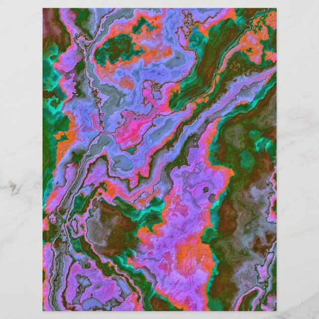 Papier Marbre aigre (Devant)