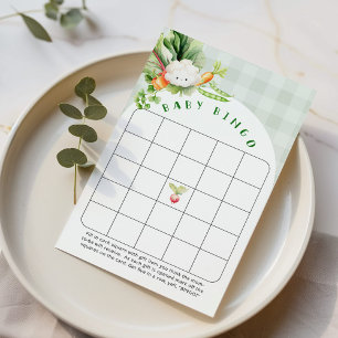 Papier Marché agricole Bingo Bingo Baby shower