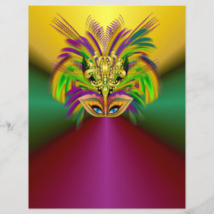 Papier Mardi-Gras-Mask-The-Queen-V-2