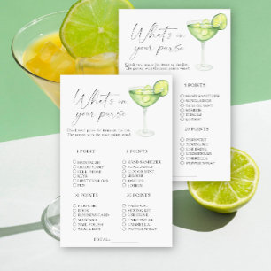 Papier Margarita Bridal shower Qu'est-ce que dans votre s