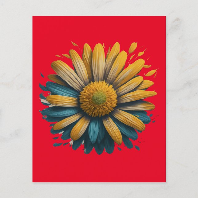 papier marguerite solaire (Devant)