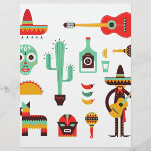 Papier mariachi mexicain
