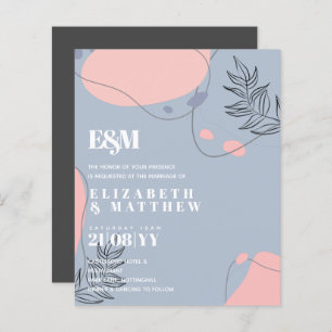 Papier Mariage Abstrait moderne scandinave japonais