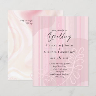 Papier Mariage Abstrait moderne scandinave japonais