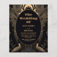 Mariage Art déco élégant et économique