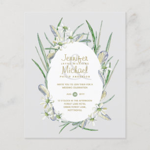 Papier Mariage budgétaire inspiré de Daisy Chain