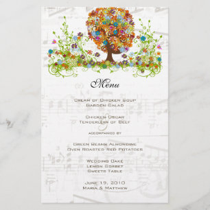 Papier Mariage de la branche côté forêt enchantée
