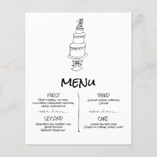 Papier Mariage d'illustrations de Doodle en noir et blanc