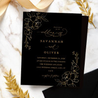 Mariage Floral Gold Linal Budget