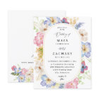 Mariage floral rose et violet budget