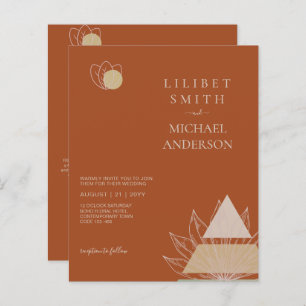 Papier Mariage géométrique japonais Abstrait