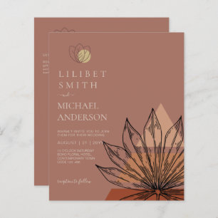 Papier Mariage géométrique japonais Abstrait