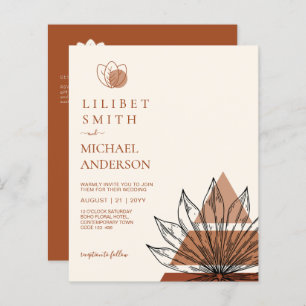 Papier Mariage géométrique japonais Abstrait