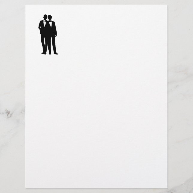 Papier Mariage Groom et Groom (Devant)