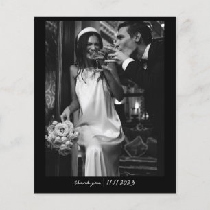 Papier Mariage photo simple et chic