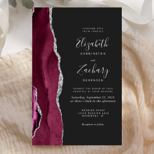 Papier Mariage sombre argenté de Bourgogne abordable