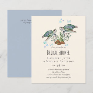 Papier Mariage sur la plage des tortues de mer