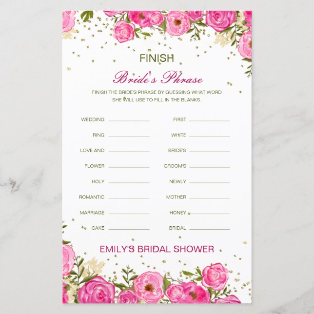 Papier Mariée finie modifiable et mariée de la catégorie (Devant)