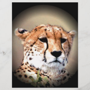 Papier Marques d'oreille mignonnes de Cheetah Hakunamatat