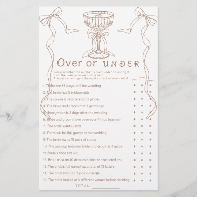 Papier Martini espresso main tirée sur ou sous le jeu (Devant)