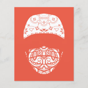 Papier masqué en paisley