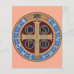 Papier Médaille de saint Benoît