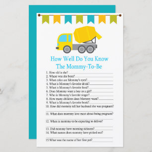 Papier Mélangeur de béton comment bien connaître le baby 