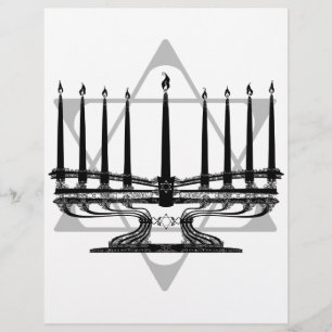 Papier Menorah et Star I