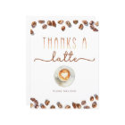 Merci Un Latte Favte Signer Baby shower À Thème Ca