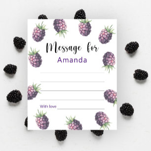 Papier Message de la capsule temporelle d'anniversaire de