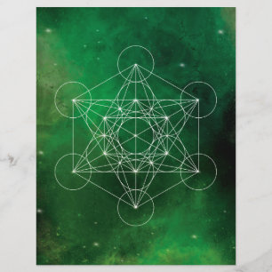 Papier Métatron, chakra, zen, géométrie sacrée, angel
