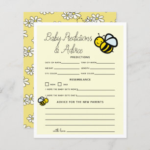 Papier Miel Bee Jaune Baby Prédictions et conseils