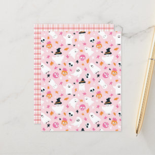 Papier mignon Halloween Ghosts