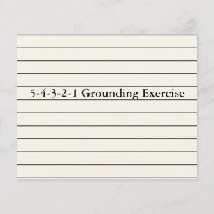 Papier Mindfulness Practice Flashcard Academic Planner