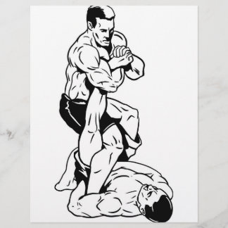 Papier mixed martial art