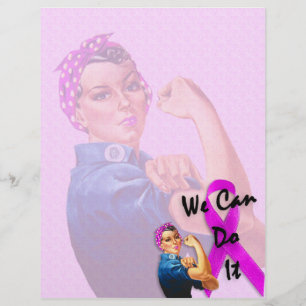 Papier Mois de sensibilisation au cancer du sein, Rosie l