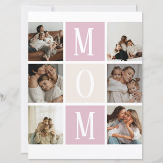 Papier MOM Photo Collage Mother’s Day Card